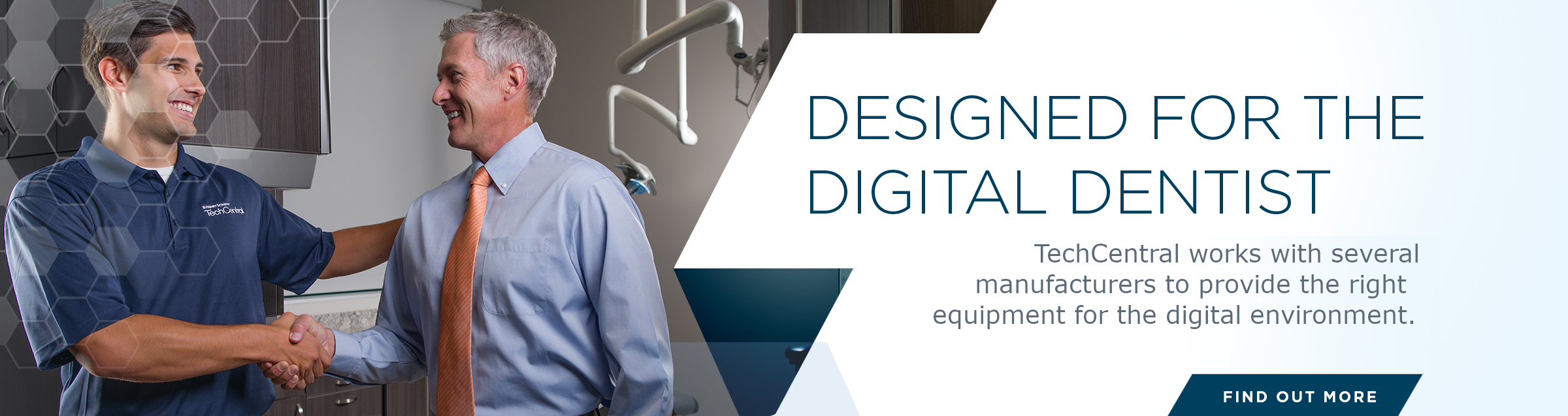 Designed For the Digital Dentist - TechCentral works with several manufacturers to provide the right equipment for the digital environment.